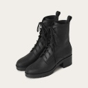 Yehida botki, czarny woskowany OUTLET